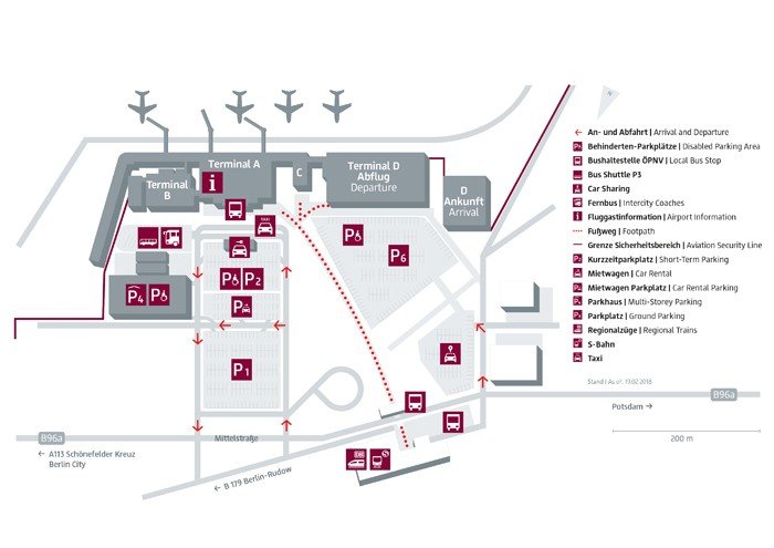 Diagrama do Aeroporto SXF
