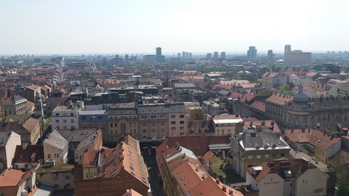 Vista a partir da Torre Lotrščak