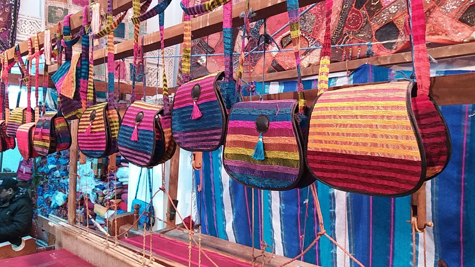 Loja de tecidos, Medina de Fez