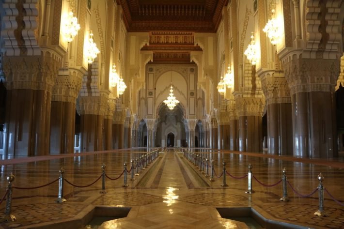 Sala de Oração, Mesquita Hassan II