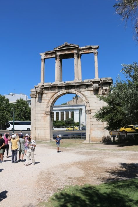 Arco de Adriano, Atenas, Grécia