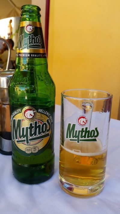 Cerveja Mythos, Atenas, Grécia