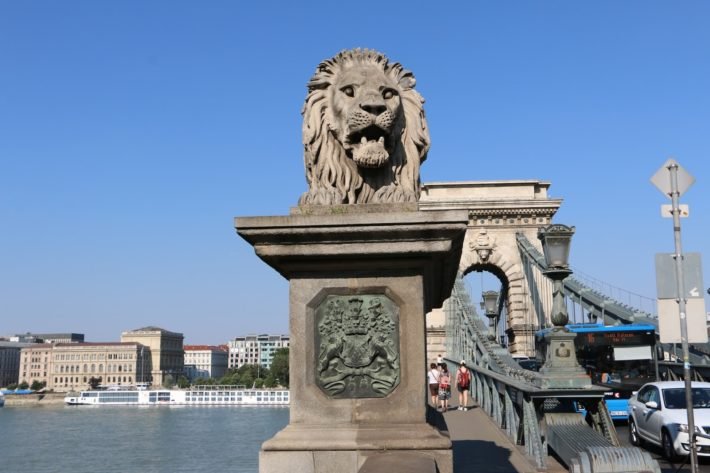 Ponte Széchenyi Lánchíd, Budapeste, Hungria