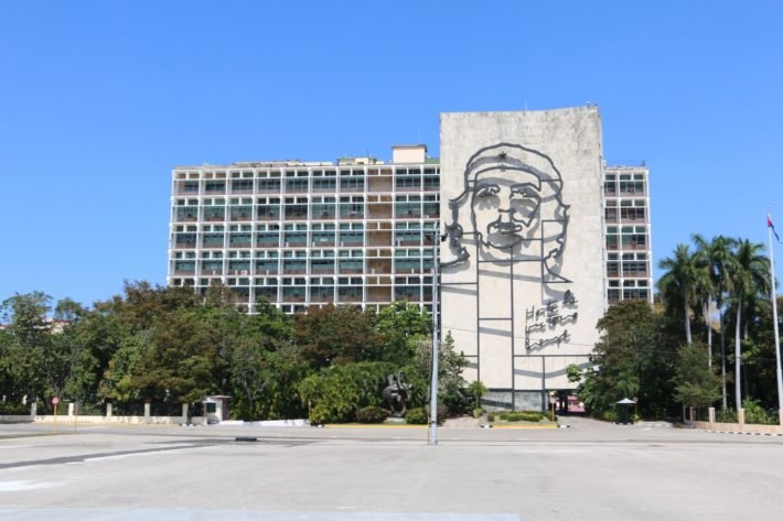 Praça da Revolução, Che Guevara, "Hasta La Victoria Siempre", Havana