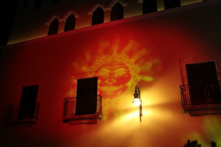 Projeções no Festival Internacional de Cultura Maya, Mérida