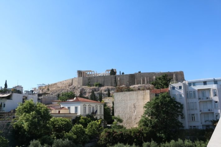 Vista da Acrópole, Atenas, Grécia