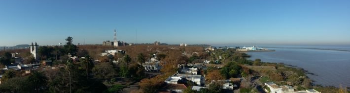 Vista Panorâmica a partir do Farol, Colônia de Sacramento, Uruguai