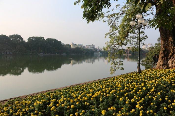 Lago Hoan Kiem, Hanoi, Vietnã
