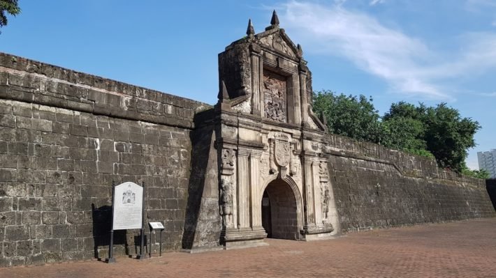 Portal do Forte Santiago, Manila, Filipinas