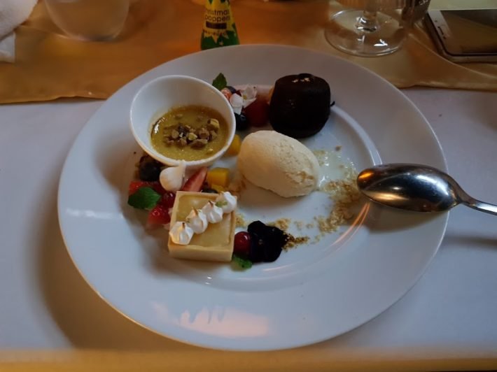 Dessert, Sweet Platter, New Year's Eve at Riva Arun Bangkok