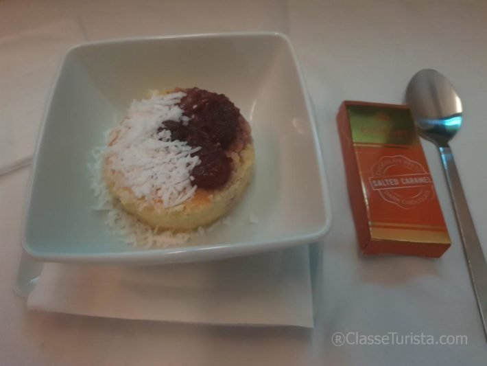 Dessert, Business Class, Tap Air Portugal