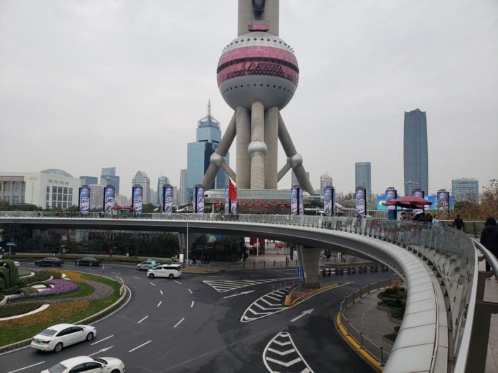 Luijiazui Roundabout, Shanghai, China