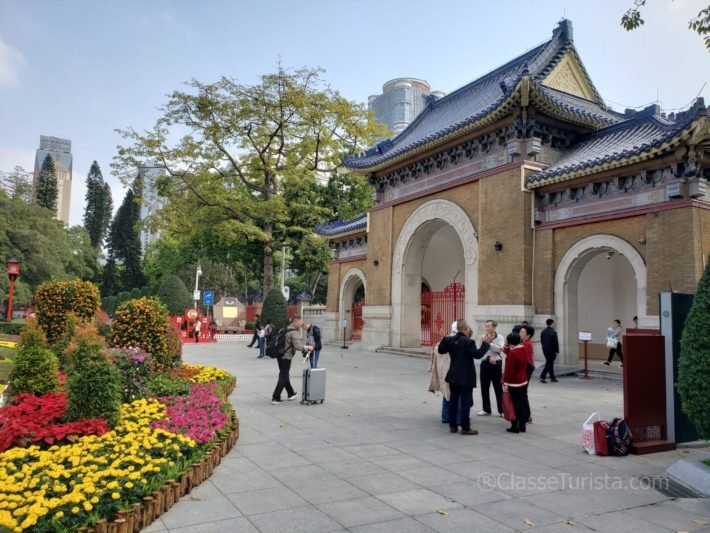 Entrada do Sun Yat Sen Memorial Hall, Guangzhou, China
