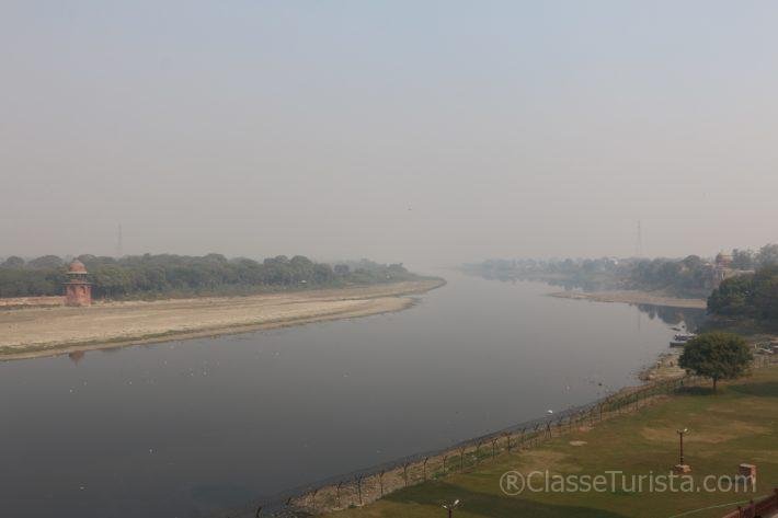 Yamuna River: view from Taj Mahal