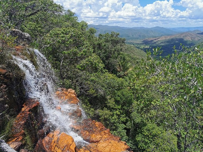 Cachoeira Água Fria, Chapada dos Veadeiros, Cachoeira dos Cristais