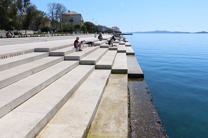 Orgão do Mar, Riva, Zadar