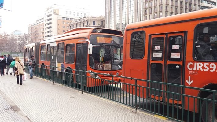 Ônibus urbano, Santiago