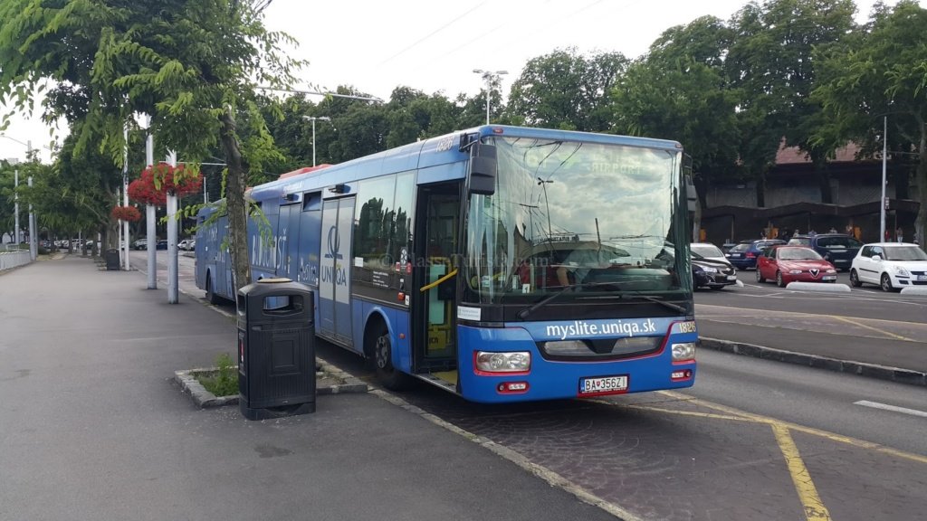 Ônibus #61 em Bratislava