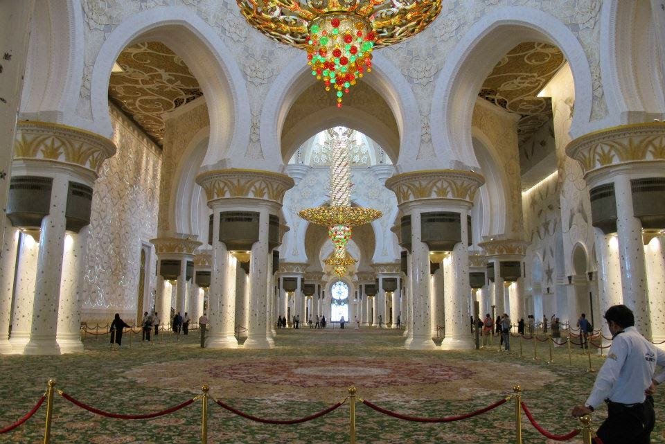 Mesquita Sheikh Zayed, Abu Dhabi, Emirados Árabes Unidos