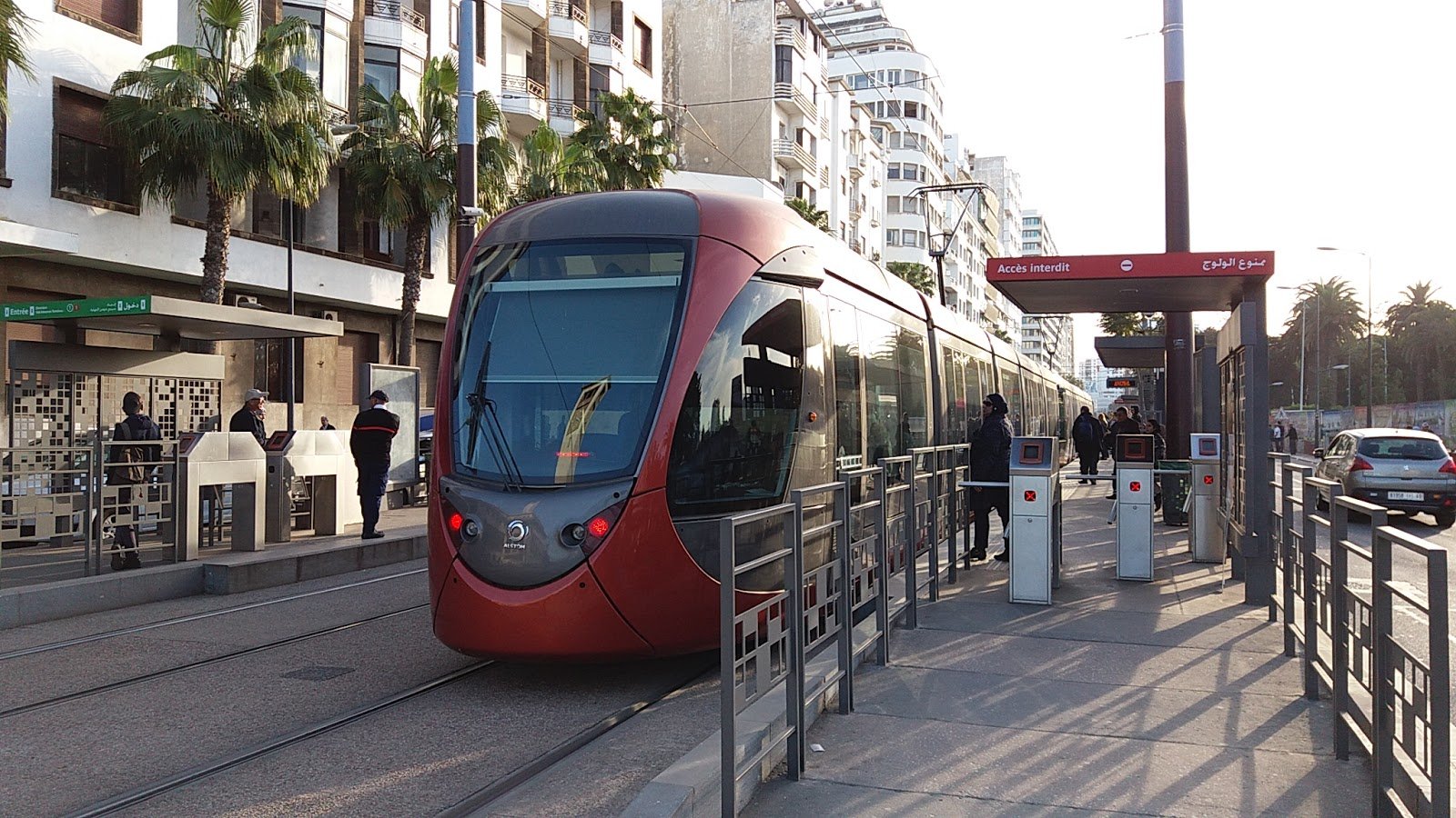 Tram em Casablanca