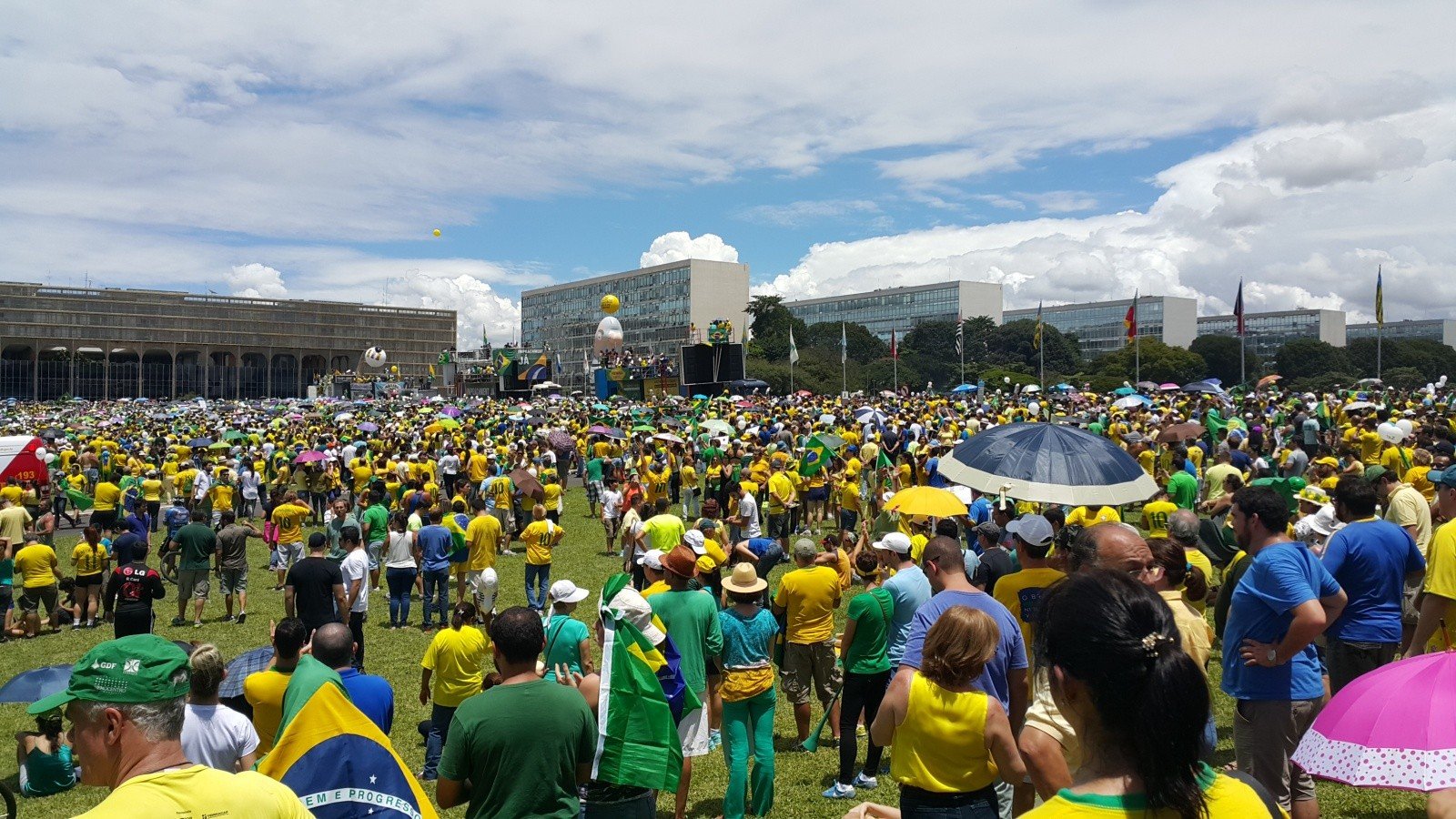 Protestos em Brasília