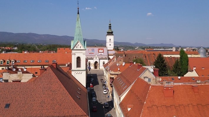 Vista a partir da Torre Lotrščak