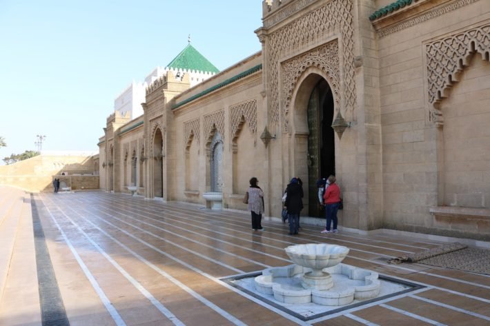 Mesquita no Complexo do Mausoléu, Rabat