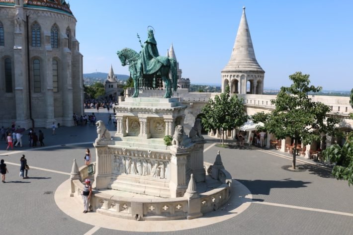 Estátua do Rei Santo Estevão, Budapeste, Hungria