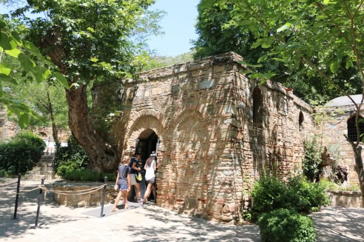 Casa da Virgem Maria, Selçuk, Turquia Casa da Virgem Maria, Selçuk, Turquia