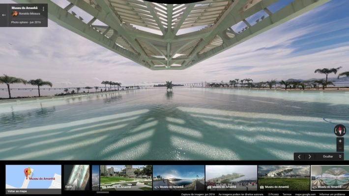 Museu do Amanhã no Google Street View
