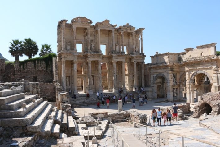 A cidade antiga de Éfeso