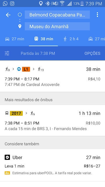 Pesquisar trajetos e meios de transporte: usando o Google Maps nas viagens (3/4) 1