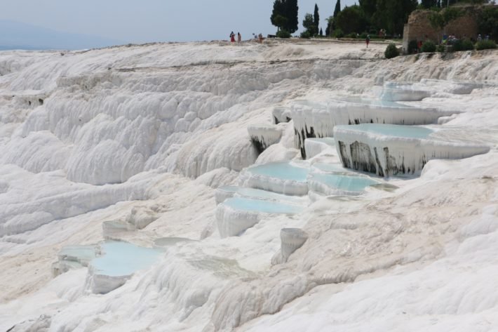 Terraços em Pamukkale, Turquia