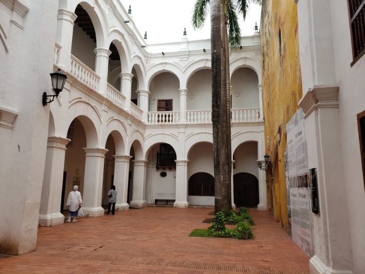 Pátio do Palácio da Inquisição, Cartagena de Índias