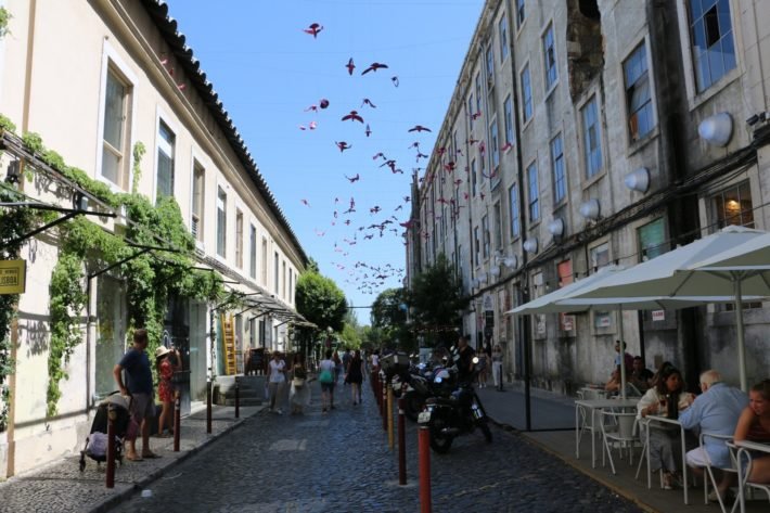 LX Factory main street, Lisbon