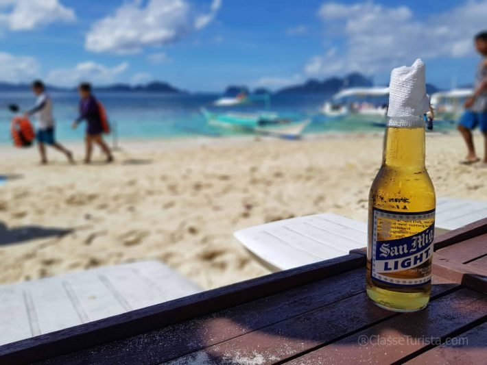 Cerveja San Miguel Light, El Nido, Filipinas