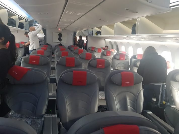 Classe Premium, Norwegian Air, Boeing 787