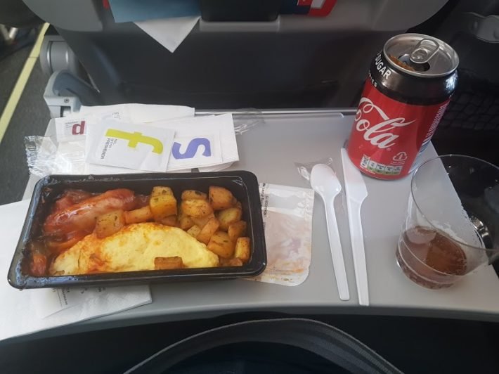 Norwegian Air -. Mijn maaltijd tussen Helsinki en Londen