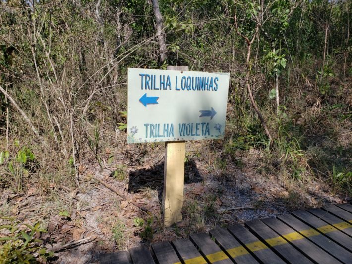 Bifurcação das Trilhas, Cachoeira Loquinhas Bifurcação das Trilhas, Cachoeira Loquinhas