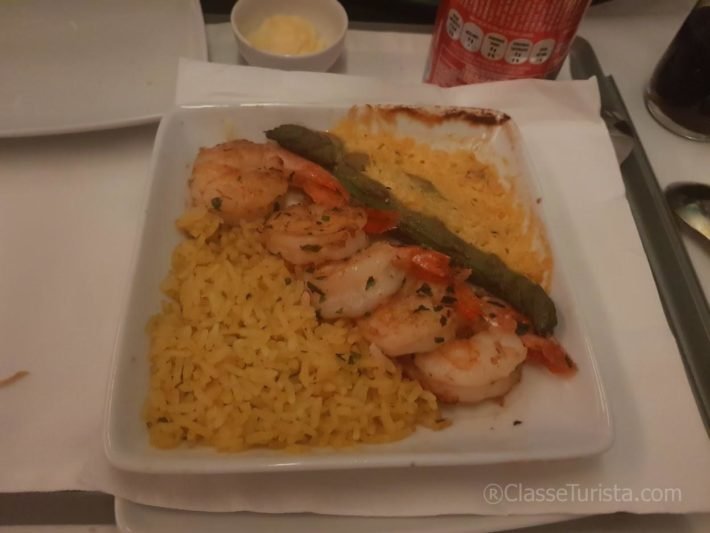 Diner's Main Course, Tap Air Portugal, Business Class