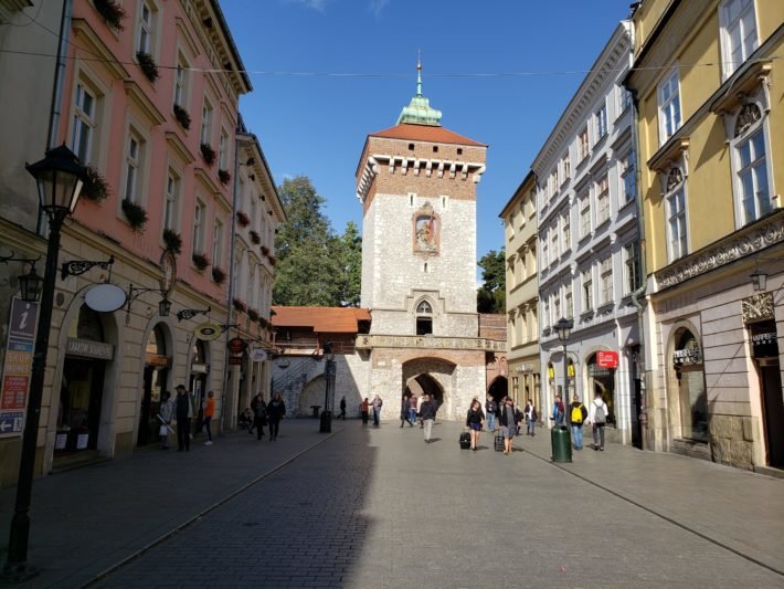 St. Florian Gate, Krakow, Poland