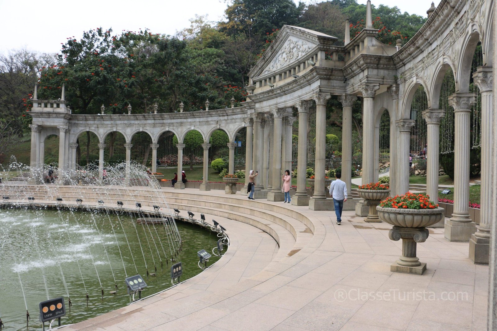 Roman Collonade, Yuntai Garden, Guangzhou