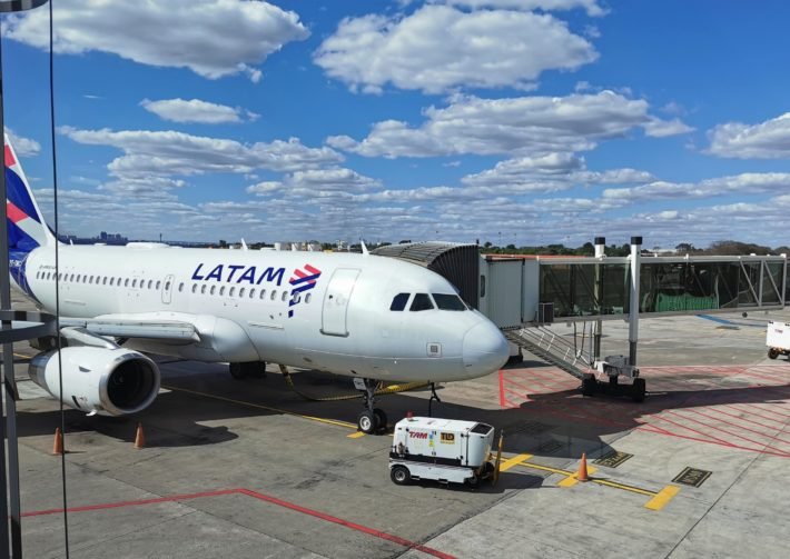 A320 da Latam em Brasília