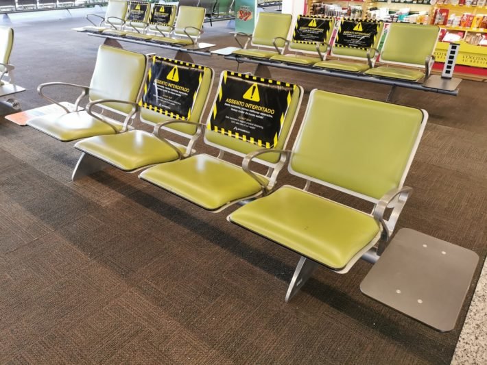 Aeroporto de Brasília: separação de Assentos