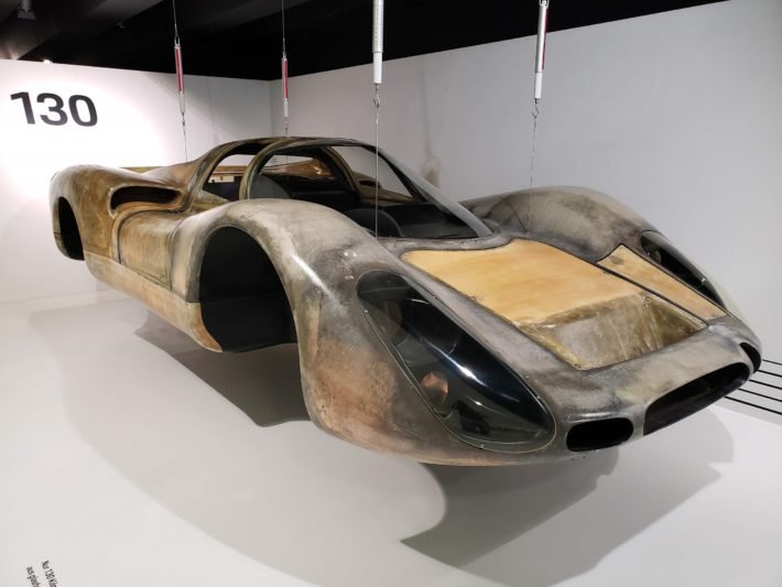 Carcaça de Veículo Esportivo, Museu da Porsche, Stuttgart