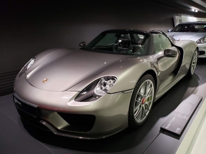 Porsche 918 Spyder, Museu da Porsche, Stuttgart