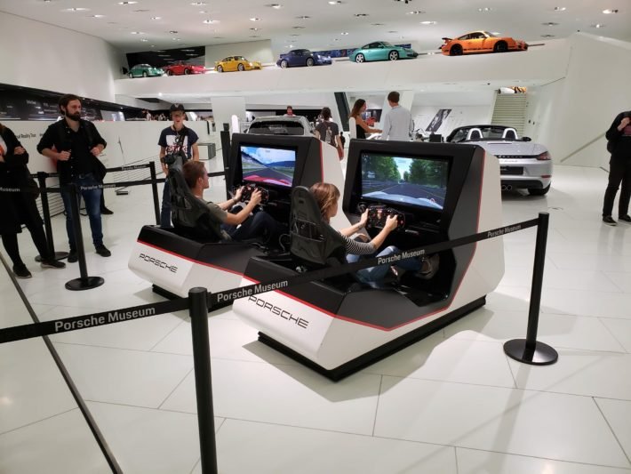 Simuladores de Veículos Porsche, Museu da Porsche, Stuttgart