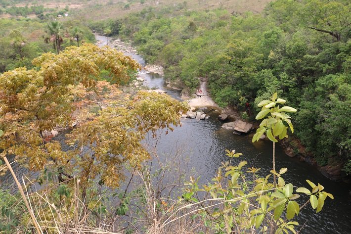 Vista do Rio Corumbá, Salto do Corumbá, Corumbá de Goiás