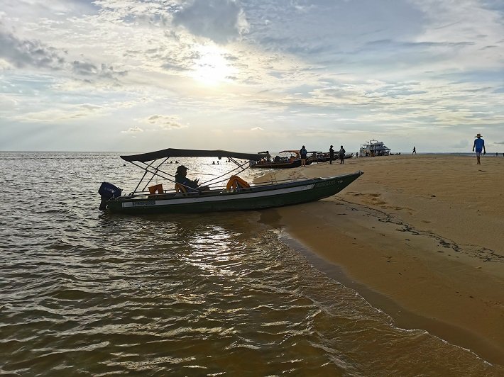 Pôr do Sol, Ponta do Cururu, Santarém, Pará