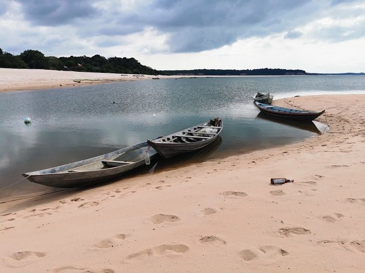 Praia de Ponta das Pedras, Santarém, Pará